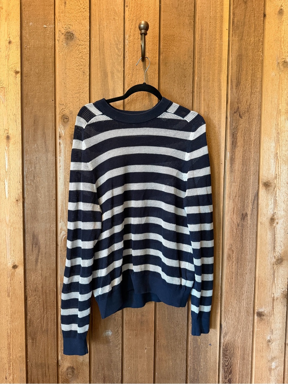 Men's Striped Crewneck Sweater
